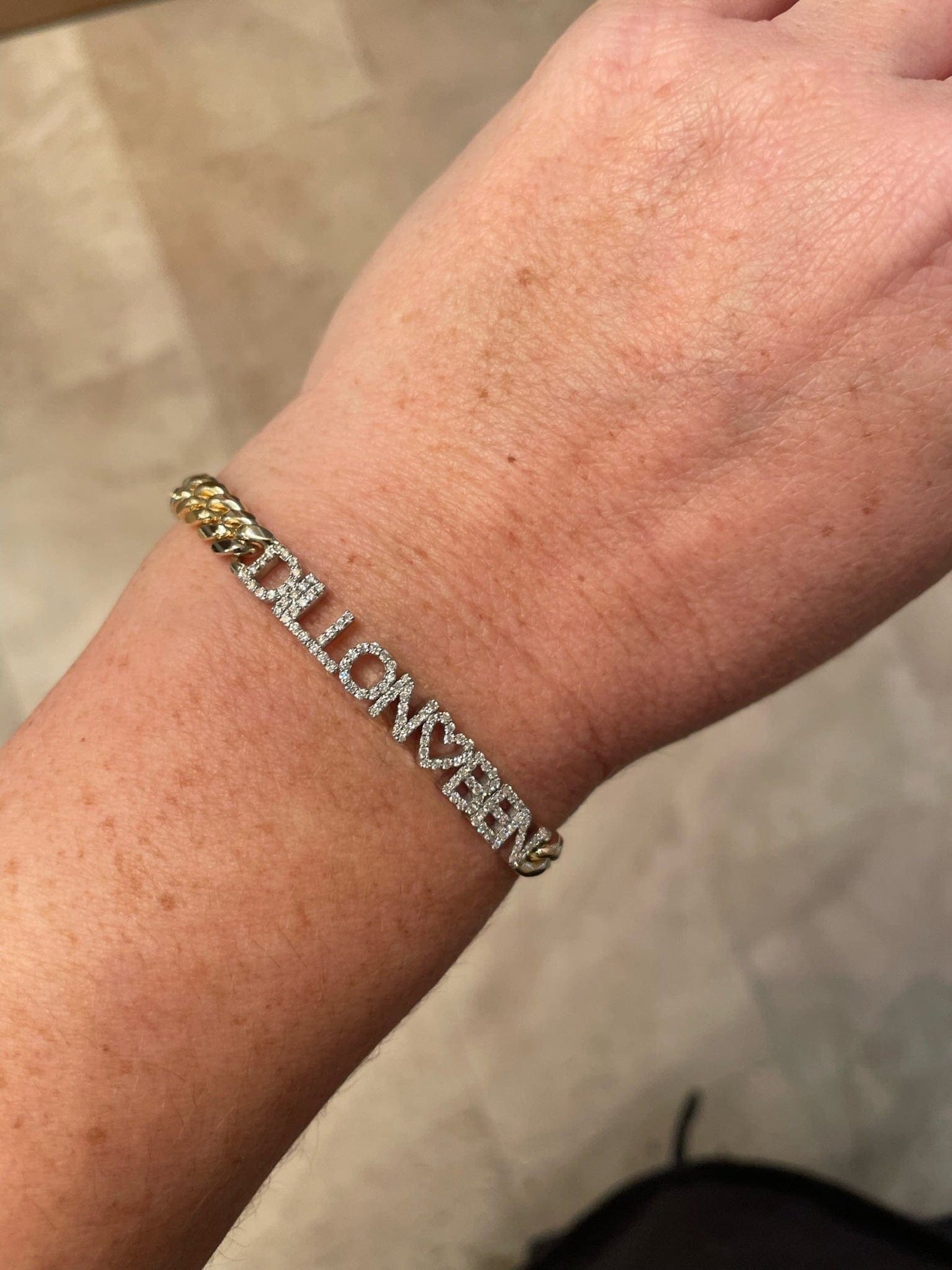 the 10jewelry - nameplate bracelets