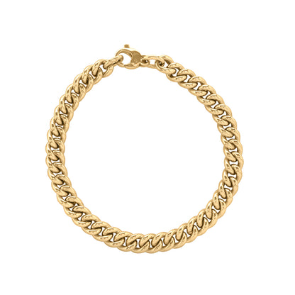 The Rounded Curb Bracelet