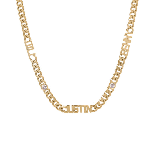 The Infinity 3 Name Necklace