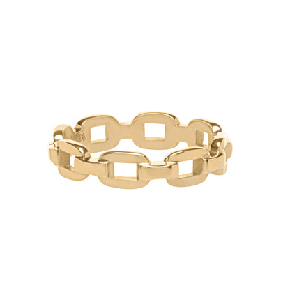 The Gold Chain Ring