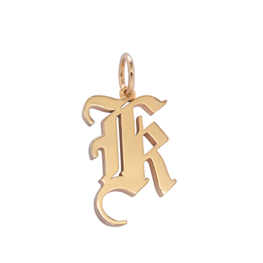 The Gothic Letter Pendant