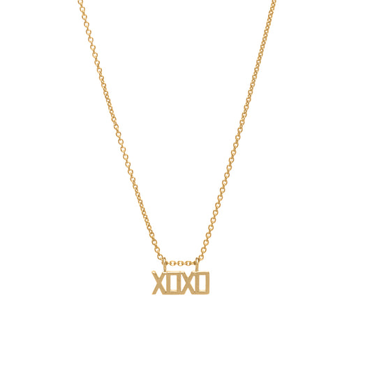 The Say Anything Mini XOXO Necklace