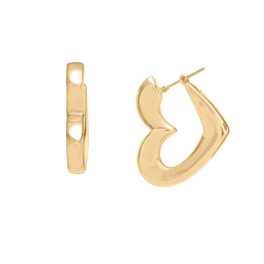 Custom Gold Hoops earrings