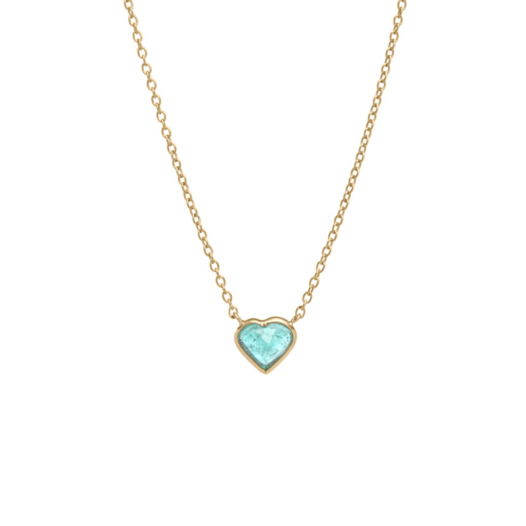 The Emerald Heart Necklace
