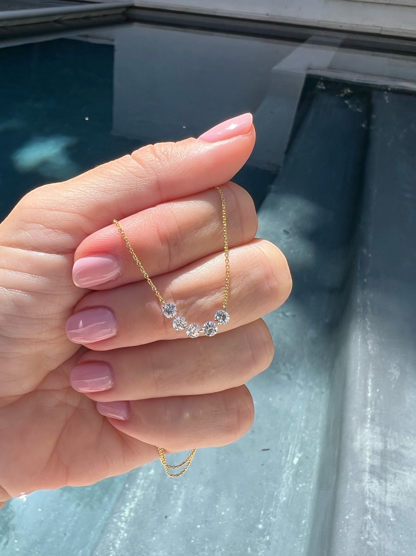 custom diamond necklace for women