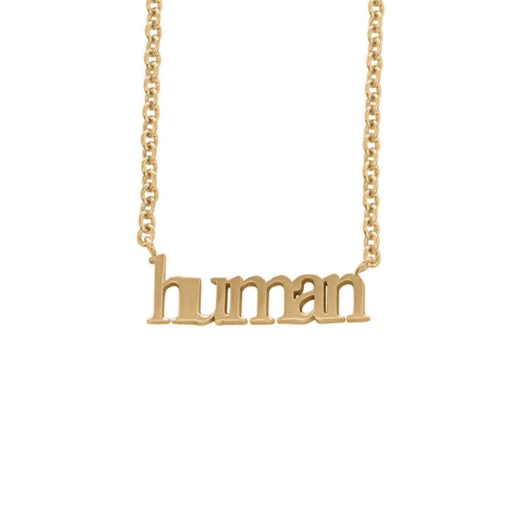 human pronoun necklace