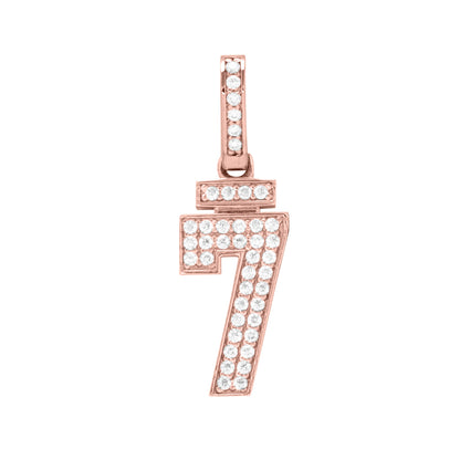 The Diamond Lucky Number pendant