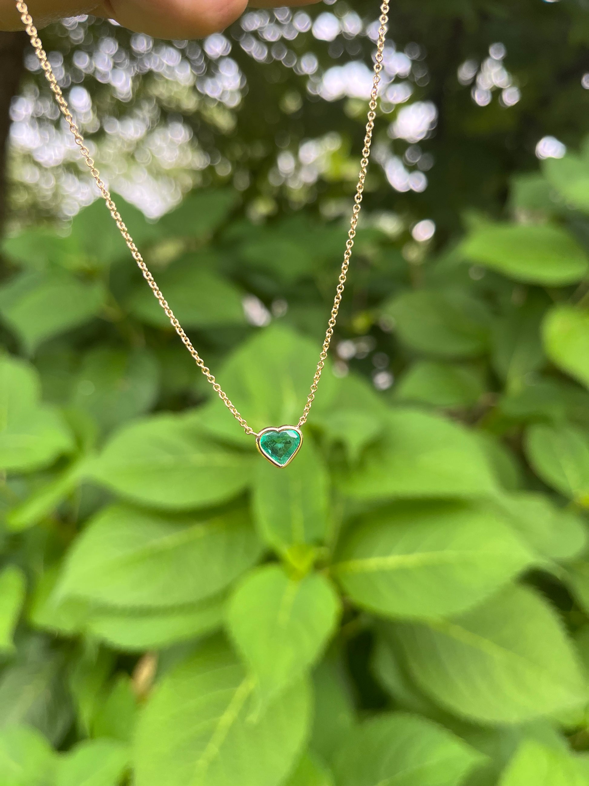 Diamond Heart pendant Necklace