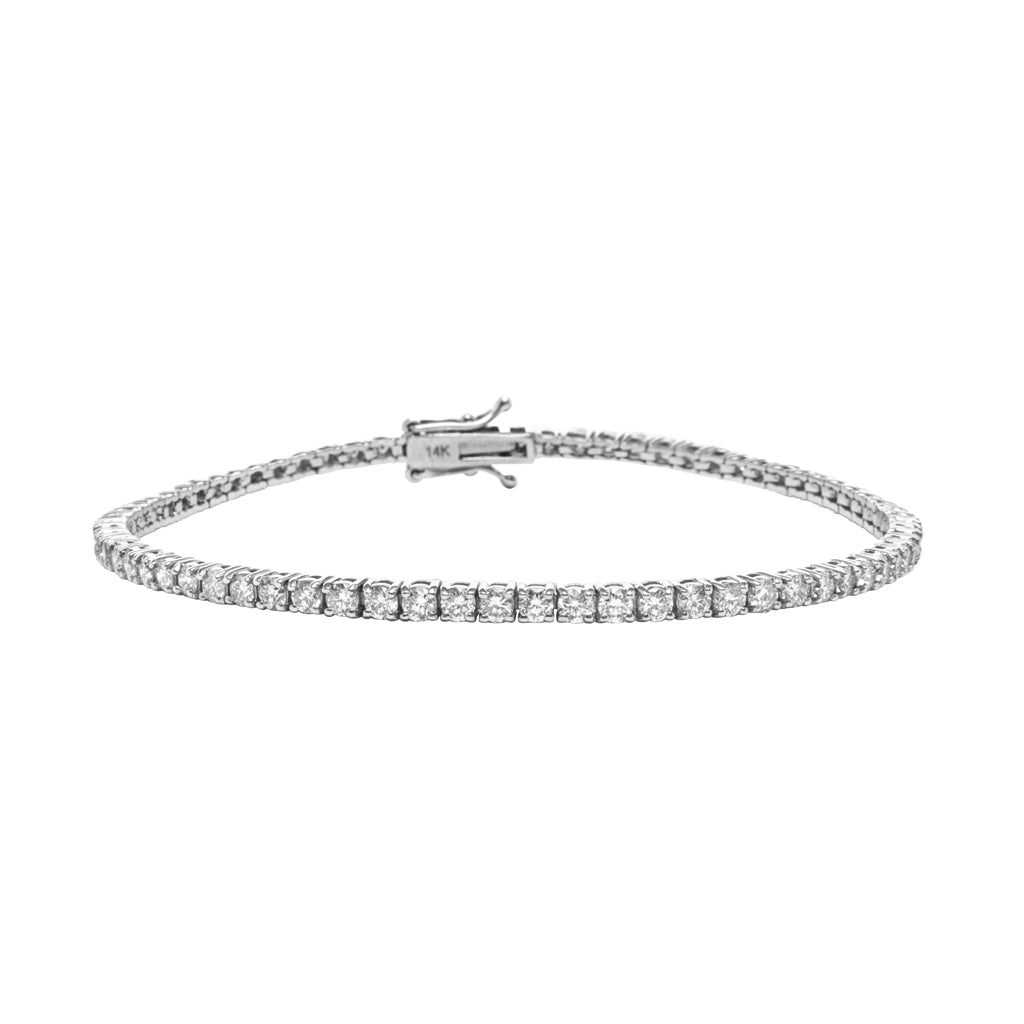diamond bracelets with white stone
