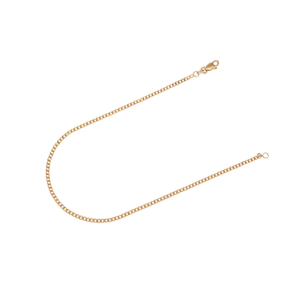ultra thin layering gold anklets