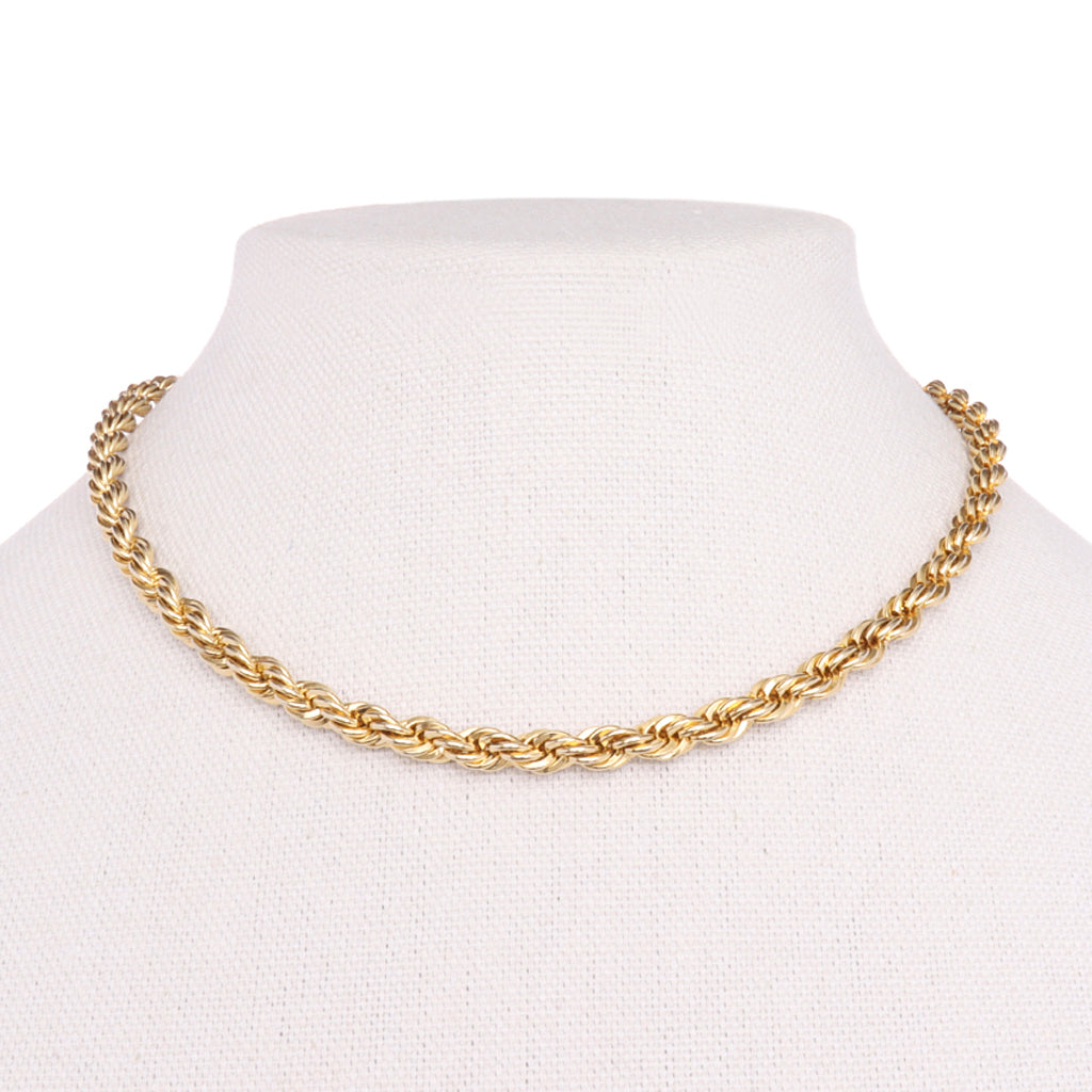 14k gold rope chain - the bon chain