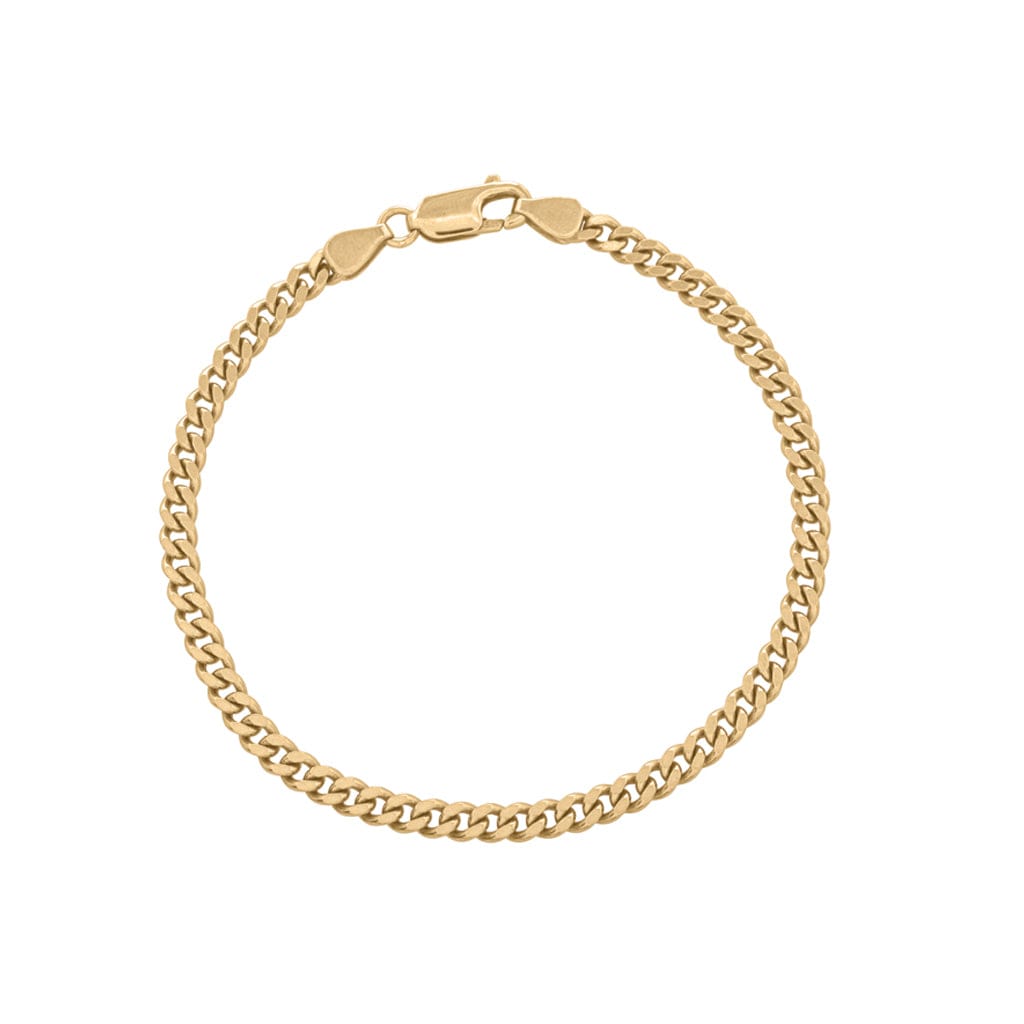 14k gold Cuban link bracelets