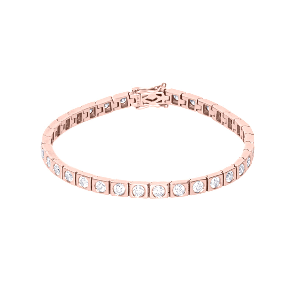 rose gold and stone wendy bracelets