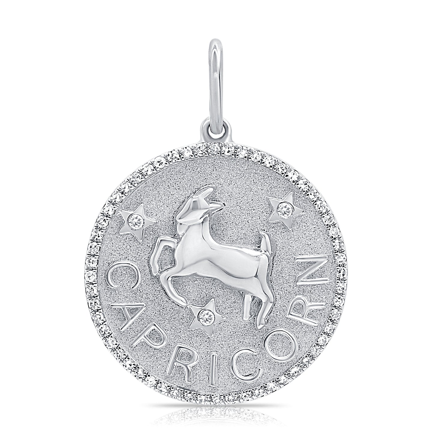 Capricorn zodiac pendant - custom pendants 
